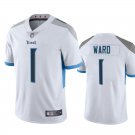Tennessee Titans 1 Cam Ward White Stitched Jersey