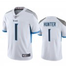 Tennessee Titans 1 Travis Hunter White Stitched Jersey
