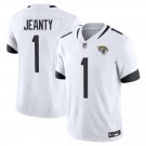 Jacksonville Jaguars 1 Ashton Jeanty White Stitched Jersey