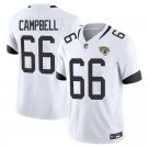 Jacksonville Jaguars 66 Will Campbell White Stitched Jersey