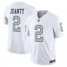 Las-Vegas Raiders 2 Ashton Jeanty White Rush Stitched Jersey
