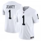 Las-Vegas Raiders 1 Ashton Jeanty White Stitched Jersey