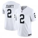 Las-Vegas Raiders 2 Ashton Jeanty White Stitched Jersey