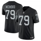 Las-Vegas Raiders 79 Armand Membou Black Stitched Jersey