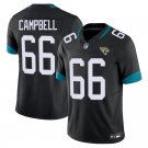 Jacksonville Jaguars 66 Will Campbell Black Stitched Jersey