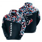 Houston Texans color camouflage light weight hoodie