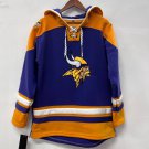 Minnesota Vikings Official Football Hockey style hoodie