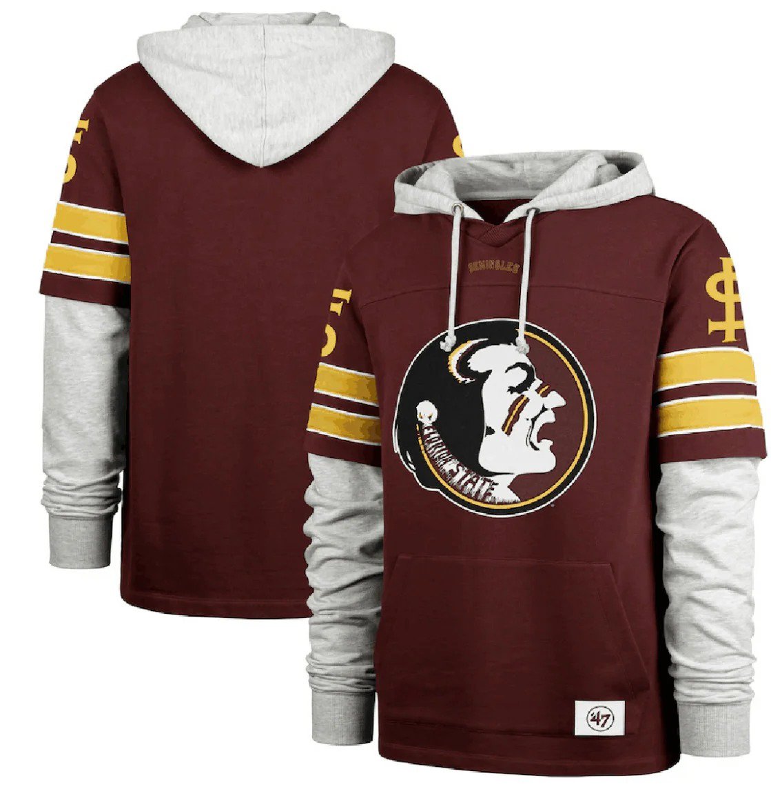 Florida State Seminoles Official College Basketball 47 brand hoodie