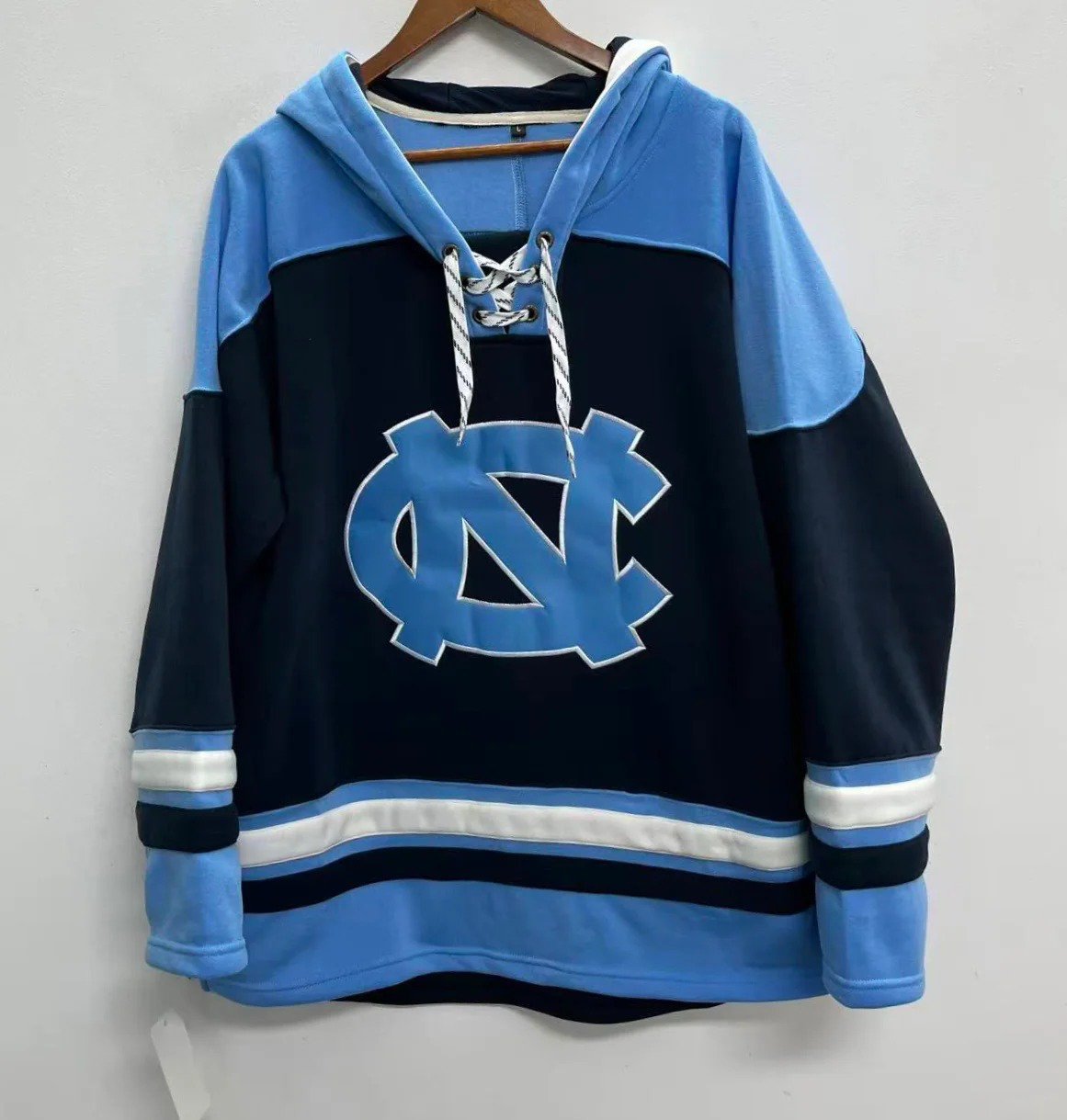 North Carolina Tar Heels Official College Basketball Hockey style hoodie