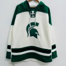 Michigan State Spartans Official College Basketball Hockey style hoodie