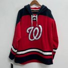 Washington NationalsOfficial Baseball Hockey style hoodie