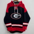 Georgia Bulldogs Official College Basketball Hockey style hoodie