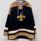 New Orleans Saints Official Football Hockey style hoodie