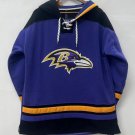 Baltimore Ravens Official Football Hockey style hoodie