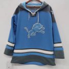 Detroit Lions Official Football Hockey style  hoodie