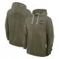 Baltimore Ravens 2025 Salute to Service Sideline Standard Hoodie - Olive