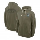 Miami Dolphins 2025 Salute to Service Sideline Standard Hoodie - Olive