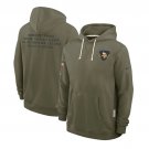 Minnesota Vikings 2025 Salute to Service Sideline Standard Hoodie - Olive