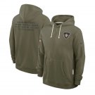 New Orleans Saints 2025 Salute to Service Sideline Standard Hoodie - Olive