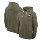 New York Giants 2025 Salute to Service Sideline Standard Hoodie - Olive