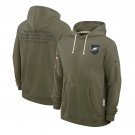 Philadelphia Eagles 2025 Salute to Service Sideline Standard Hoodie - Olive