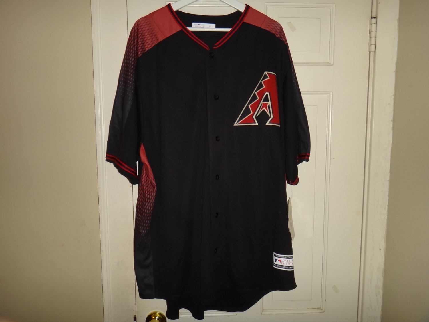 Men's Big & Tall Arizona Diamondbacks Button Front Baseball Jersey