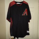 Men's Big & Tall Arizona Diamondbacks Button Front Baseball Jersey