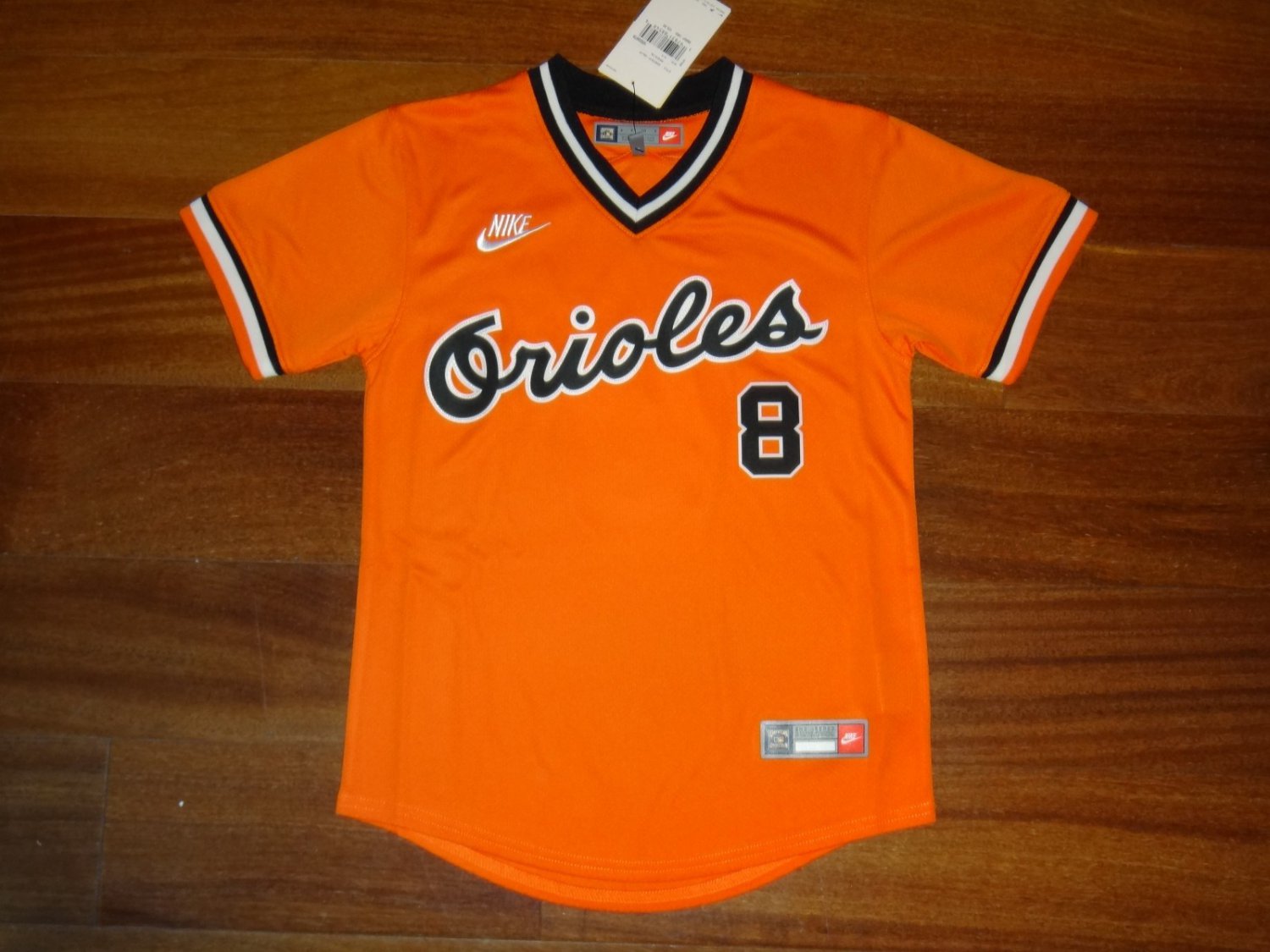 Cal Ripken Jr. Baltimore Orioles Orange Player Jersey