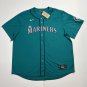 Mens Seattle Mariners Julio Rodriguez #44 Jersey Teal