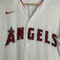 Los Angeles Angels #27 TROUT White Jersey Medium Engineered