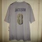 Men's Lamar Jackson #8 Baltimore Ravens  Gray Atmosphere Jersey