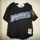 Men's Luis Gonzalez 1999 Diamondbacks Mitchell & Ness Button Jersey