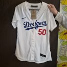 Los Angeles Dodgers Mookie Betts #50 Jersey White