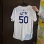 Los Angeles Dodgers Mookie Betts #50 Jersey White