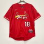 Jordan Walker #18 Red Baseball Jersey