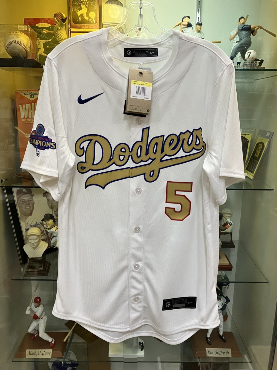 Freddy Freeman Men's Small 2024 Dodgers WS Champ Limited Jersey