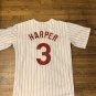 Men's Bryce Harper 1984 Philadelphia Phillies Cooperstown Jersey White
