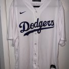 Authentic Los Angeles Dodgers White Mookie Betts #50 Jersey