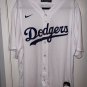 Authentic Los Angeles Dodgers White Mookie Betts #50 Jersey