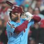 Authentic Blue Phillies Bryce Harper #3 World Series 2022 Jersey
