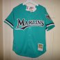 Andre Dawson 1995 Florida Marlins Mitchell & Ness Men's Button Front BP Jersey