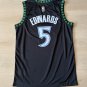 MEN'S MEDIUM #5 Anthony Edwards Minnesota Timberwolves Stitched Black Jersey