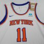 Men New York Knicks Jalen Brunson #11 Swingman White Jersey