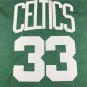 Vintage Larry Bird 1985-86 Stitched Jersey Retro Green/White /Black
