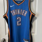 Shai Gilgeous-Alexander OKC Thunder Blue Basketball Finals Jersey