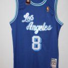 1996-97 Los Angeles Lakers Kobe Bryant (8) stitched Mitchell & Ness royal blue