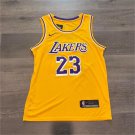 NBA Los Angeles Lakers LeBron James #23 Swingman Jersey Yellow