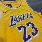 NBA Los Angeles Lakers LeBron James #23 Swingman Jersey Yellow