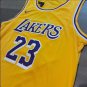 NBA Los Angeles Lakers LeBron James #23 Swingman Jersey Yellow