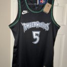 NBA Anthony Edwards Timberwolves Classic Edition Swingman Jersey Black